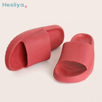 Thick Platform Slippers Cloud Slippers Non-slip EVA Soft Waterproof Cloud Sandals Damping Silent Bathroom Indoor Shoes for Women