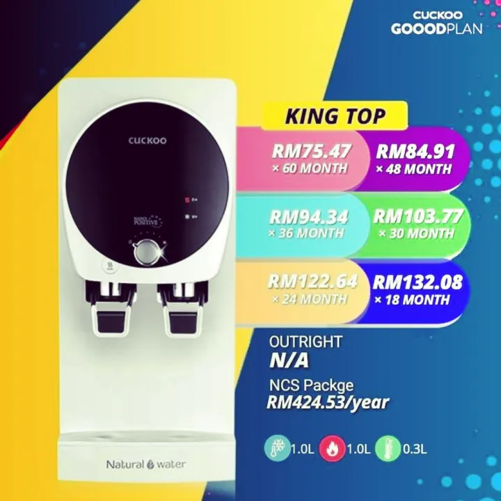 Cuckoo King Top Mineral Water Purifier Penapis Air Lazada