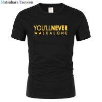 Youll Never Walk Alone T-shirt For Fans All Champions 2019 Fashion Mens Brand Clothing Male O Neck Streetwear Tshirt T173