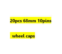 20X 68มม. รถศูนย์ล้ออุปกรณ์เสริมฝาครอบ Hub สำหรับ BMW X5 E70 E53 E46 E36 E90 F30 F10 E39 G30 E87 E92 E91 R1200gs