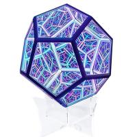 ไฟไฟ LED กลางคืนรูปทรง Dodecahedron โคมไฟหลากสี5V สำหรับห้องนั่งเล่นห้องนอน