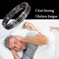 【hot】□ New Hot Men Magnetic Classic Titanium Anti-snoring Anti Snore Wrist Snoring