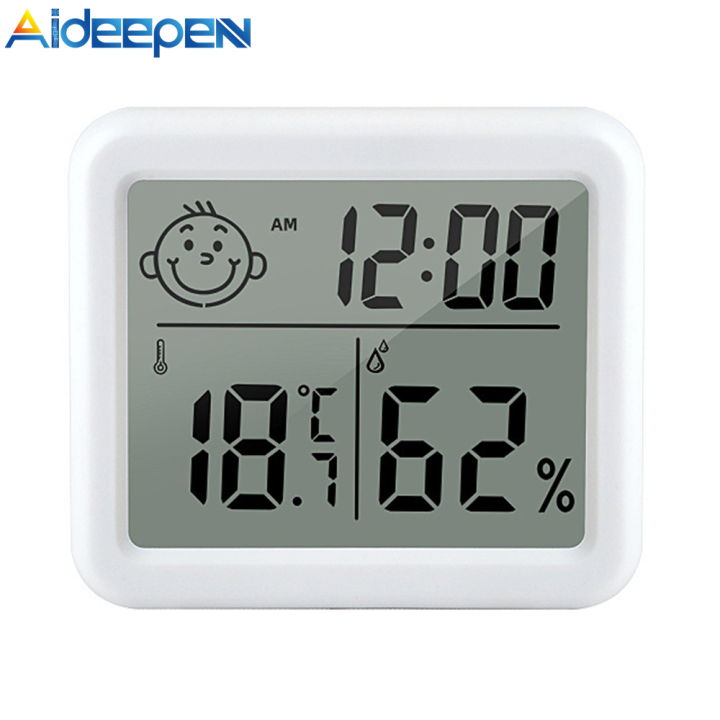 Aideepen Digital Hygrometer Indoor Temperature with LCD Display High