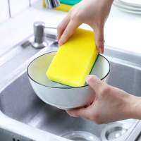 Sponge Dishcloth Non-Stick Brush Pan Sponge Scrub Bowl Dishcloth Sponge Brush