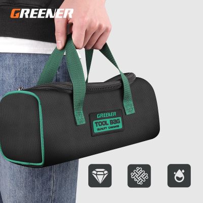 GREENERY Electrician Tool Kit Sturdy Durable Canvas Portable Portable Thickened Bag Special Maintenance For Storage Bag