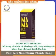 Thực phẩm Mama Box siberian, bổ sung vitamine và khoáng chất