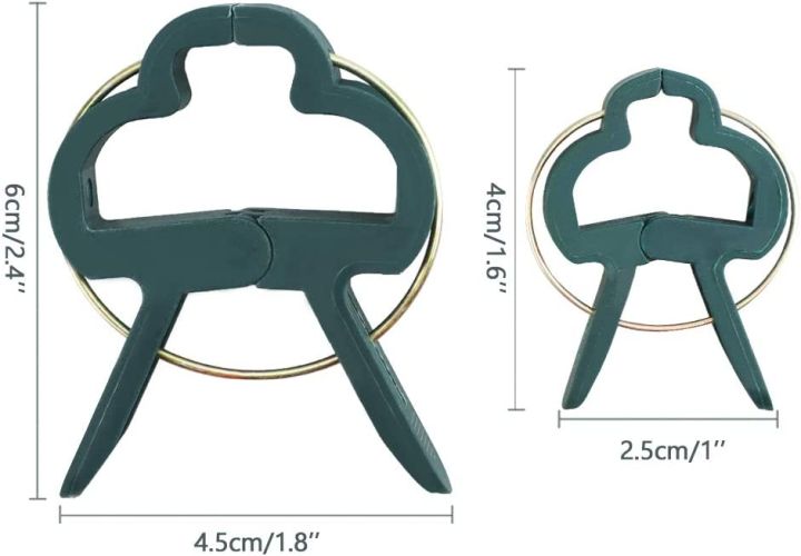 แพ็ค-5-ชิ้น-คลิปหนีบต้นไม้-กันล้ม-plant-clip-gentle-plant-amp-flower-clips-for-supporting-stems