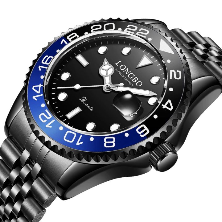 longbo-นาฬิกา-นาฟิกาข้อมือ-นาฬิกาผู้ชาย-นาฟิกาข้อมือผช-นาฬิกาธุรกิจ-ตัวเรือนสแตนเลส-สายสแตนเลส-กันน้ำ-การเคลื่อนไหวญี่ปุ่น80615