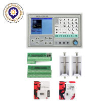 Qizaotia CNC คอนโทรลเลอร์ SMC4-4-16A16B แบบออฟไลน์50KHZ CNC 4แกนเบรคเอาท์บอร์ดการ์ดระบบควบคุมเครื่องยนต์สลักแกะลาย