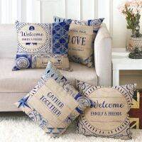 [COD] geometric linen encryption fine pillowcase cushion modern minimalist style cross-border supply Ym246