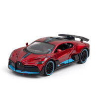 ใหม่เด็กของเล่นเด็ก1:32 D Iecast ล้อแม็กรุ่นรถจำลอง Bugatti Divo ขนาดเล็กเด็กสะสมของขวัญโลหะยานพาหนะของเล่น