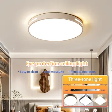 Simple Ceiling Design With Lights