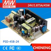 MEAN WELL Original PSD-45B-24 Meanwell เอาต์พุตเดี่ยว18-36V DC-DC 24V 1.875A 45W Converter