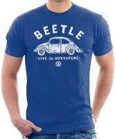 [XS-6XL คลังสินค้าพร้อม] Volkswagen Beetle เสื้อยืดเสื้อยืดผู้ชายแขนยาวขนาดใหญ่พิเศษสั้นผจญภัยของขวัญวันเกิด