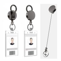 【CW】✁✻❈  1PCS New Card Clip Retractable Pull Chain Reel Extendable ID Lanyard Name Tag Badge Holder