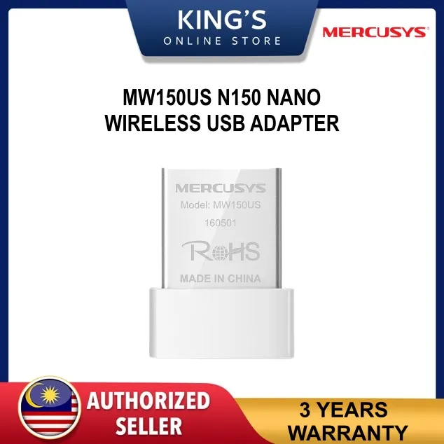 MERCUSYS MW150US N150 Wireless Nano USB Adapter | Lazada