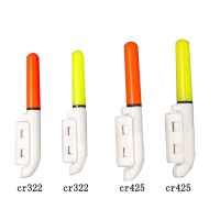 【YF】﹍  10 pcs/lot Night Fishing Stick Clip on Telescopic Rod Glowing Lamp With CR322 / CR425 Battery