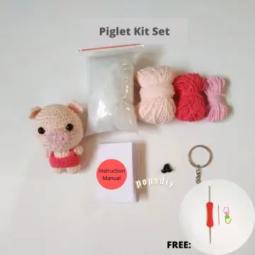 8Pcs DIY Handmade Doll Crochet Kit For Beginners Penguin Sewing Material  Package Hand Knitting For Kids Adults Crochet Lovers