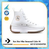 Converse คอนเวิร์ส รองเท้าผ้าใบ รองเท้าลำลอง รองเท้าข้อสูง รองเท้าสีขาว UX Run Star Hike Future Metals HI A01312CH2WTXX (3700)