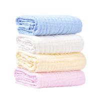 【CC】✓♀✶  Baby Muslin Washcloths Cotton Wipes 6 Layer Absorbent Soft Newborn Face 105x105cm