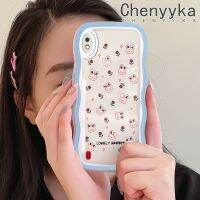 Chenyyka เคส A71 A01 A10ปลอกสำหรับ Samsung ลายการ์ตูนกระต่ายน่ารักแฟชั่นเคสโทรศัพท์ซิลิโคนใสดีไซน์ใหม่นิ่มกรอบโปร่งใสกันกระแทกเคสป้องกันเลนส์กล้อง