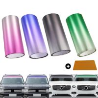 【CW】 1 Roll Car Front Windshield Sunshade Protector Window Tint Film Insulation Color Changing 20X150cm