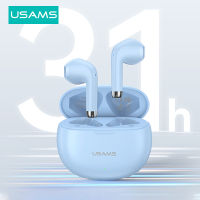 USAMS True Wireless หูฟังบลูทูธ5.3การหน่วงเวลาต่ำ TWS ครึ่งอินเอียร์ลดเสียงรบกวนมินิ Sulphur61tht2ระยะยาว