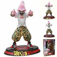 25CM Anime Dragon BallZ Majin หุ่นจำลองแอคชั่นบียูยูอะนิเมะ1/8ขนาดทาสีรูปของเล่นแฟชั่น Brinquedos ของเล่นของขวัญ