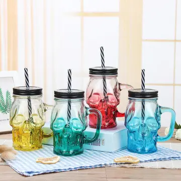 24 Oz Glass Drinking Mason Jar Mugs - Cold Beverage Drinking Glasses -  Kitchen Storage Jars - China Glass Mason Jar Mugs and Mason Jar Mugs price