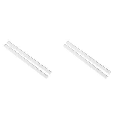 2Pcs Acrylic Biscuit Cake Rolling Tool Balance Ruler Fondant Icing Biscuit Thickness Ruler Biscuit Smoother Baking