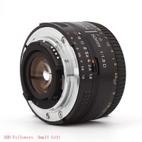 Nikon 50มม. Nikkor F/1.8D ไพรม์เลนส์ AF สำหรับกล้อง DSLR (สีดำ)