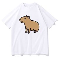 Funny Harajuku Capybaras Graphic Tshirt Men Fashion Oversized Casual Tee Shirt Short Sleeve Comfortable Unisex T Shirts XS-4XL-5XL-6XL