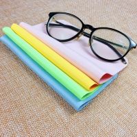 5Pcs Microfiber Cleaning Cloth Duster Scouring Pad Soft Cloth Wash Towel Napkin Glasses Wipe for Phone Screen Lens Glasses