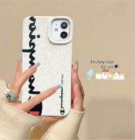 เคส RouJiang สำหรับ iPhone 15 14 13 12 11 Pro Max X Xr Xs Max 7 8 Plus SE 2020 INS เคสโทรศัพท์แชมป์บรรยากาศที่เรียบง่ายขั้นสูง