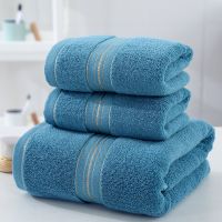 Soft And Comfortable Towel Set Cotton 70X140cm Bath And 2 Face Hand Super Soft Absorbent Washcloth For Adults