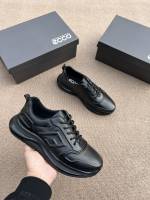 Original Ecco mens Work shoes Sports Shoes Outdoor shoes Casual shoes Leather shoes LY1218010