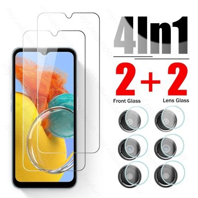 hot【DT】 4 In 1 for M14 5G Glass Tempered Samsungs M 14 2023 SM-M146B 6.6  Protector Film Cover