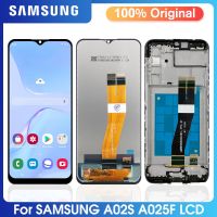 6.5นิ้วเหมาะสำหรับ Samsung Galaxy A02S SM-A025F หน้าจอ LCD สำหรับ A025G A025M/DS A025U เปลี่ยนหน้าจอสัมผัสสำหรับ A02s จอ LCD มือถือโทรศัพท์ P