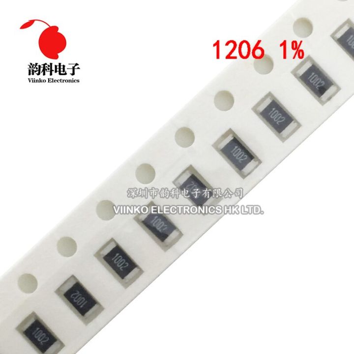 200pcs 1206 Smd Resistor 200 Ohm Chip Resistor 0.25w 1/4w 200r Ohms ...