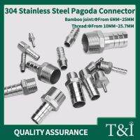 304 Stainless Steel Hexagonal Pagoda Connector - Compatible with Multiple Water Pipes and Hoses - Adjustable Diameter