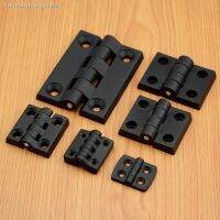 ○☢ 4pcs Black Strong Plastic Butt Hinge Door Bearing Industrial Equipment Electric cabinet fixed Hinges Furniture fittings hardware