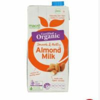 ?Import for U? Macro Organic Almond  Milk 1L