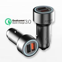 อุปกรณ์ชาร์จ Xiaomi 70 Mai Qc 3 . 0 พอร์ต Usb คู่สําหรับรถยนต์สำหรับโทรศัพท์มือถือ