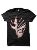 Bleach Ichigo Kurosaki Hollow Black T Shirt