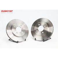 จานเบรค Runstop ขนาดเดิม Brake disc หน้า แบบเรียบ ขนาดเดิม 256 MITSUBISHI NEW LANCER 1.8 CK4 ck5 ราคาต่อคู่