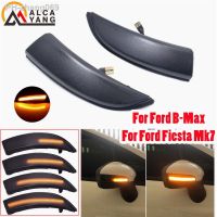 For Ford Fiesta Mk7 2008-2017 For Ford B-Max 2012-2017 2 Pieces Dynamic Blinker LED Turn Signal Lights Side Mirror indicator