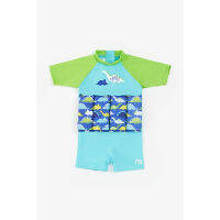 ชุดว่ายน้ำฝึกลอยตัว Mothercare swimsafe dino float suit 1-2 years UA426