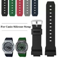 Watch Band For Casio G-Shock GM-2100 GM-S2100 GA-2100 GM-5600/GA5600 silicone mens sports waterproof Watch accessories strap