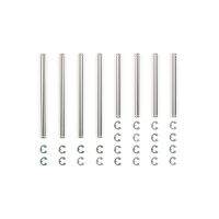 [ชุดแต่งรถบังคับ] TAMIYA 53301 OP.301 TL01 Stainless Steel Suspension Shaft Set ชุดแต่งทามิย่าแท้ rc