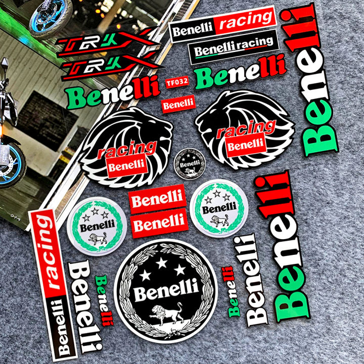 benelli-สะท้อนแสงตกแต่งสติกเกอร์รถตัวถังรถจักรยานยนต์สกู๊ตเตอร์รูปลอกอุปกรณ์มอเตอร์สำหรับ-benelli-trk-502-trk-502-x-bn125-tnt-125-250-2c-leoncino-125-500